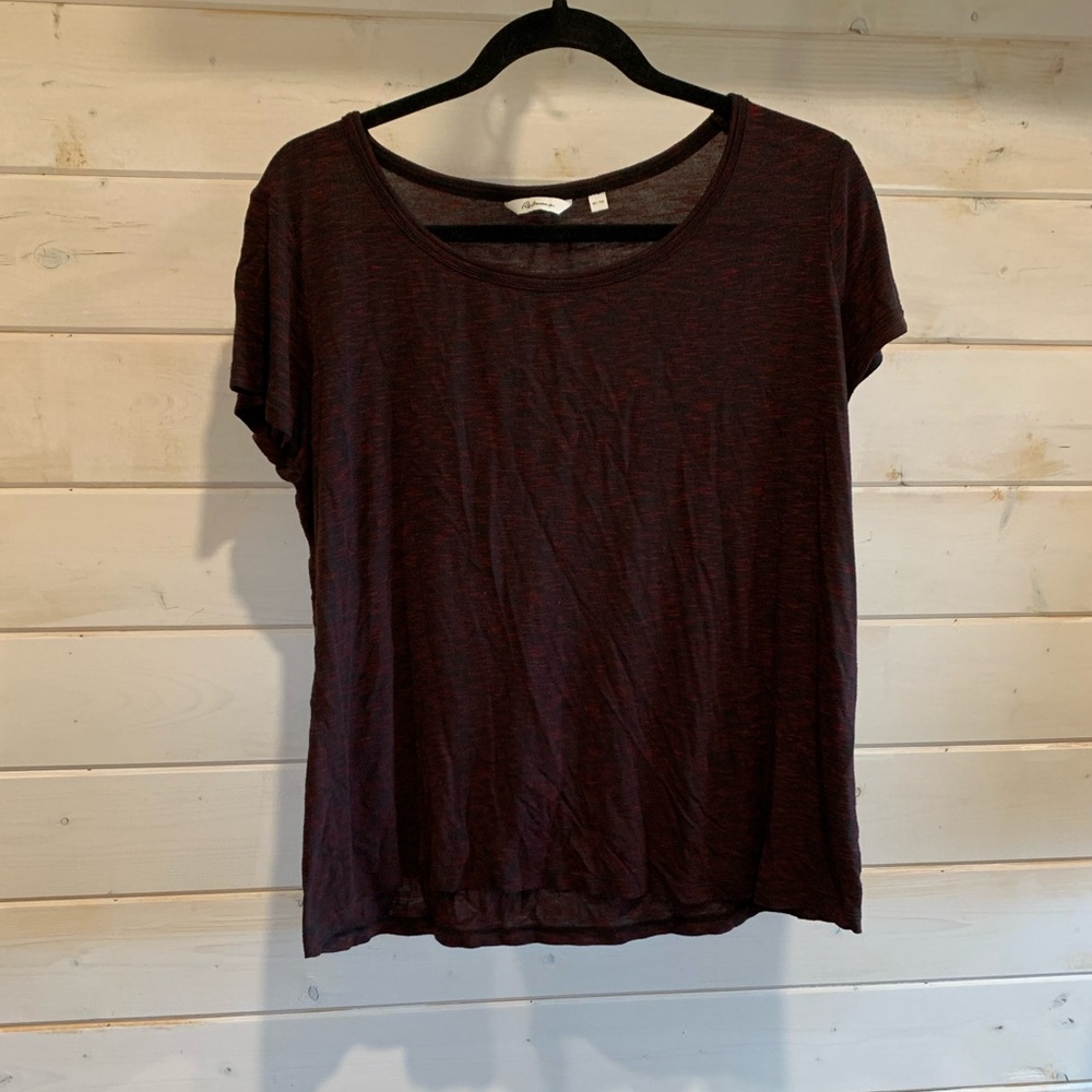 Reitmans | Red and Black Tee